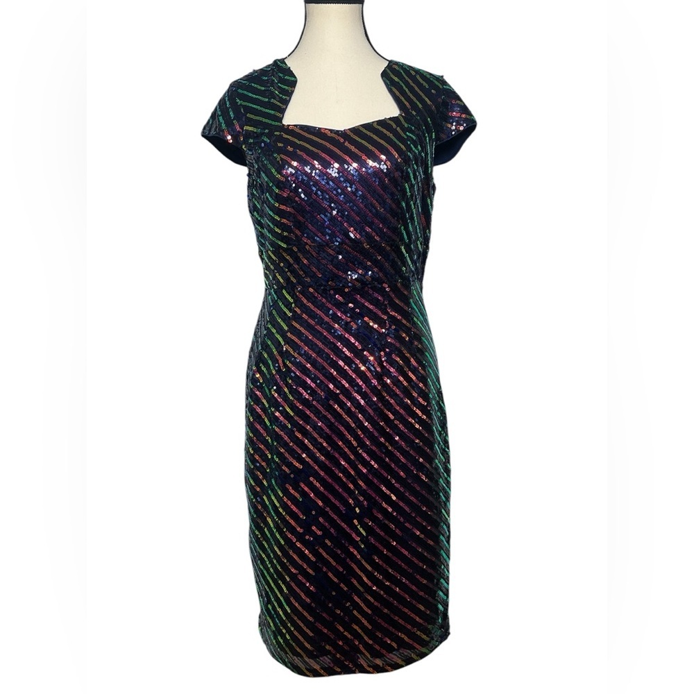 Grace Karin New with tags size medium Multicolor Sequin Dress Cocktail Wedding